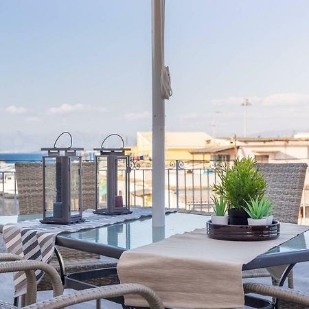 Spacious Maisonette - Roof Top View Of Corfu Port Mantouki Extérieur photo
