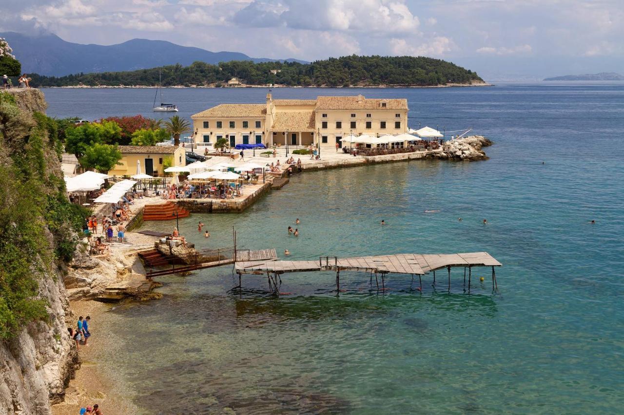 Spacious Maisonette - Roof Top View Of Corfu Port Mantouki Extérieur photo